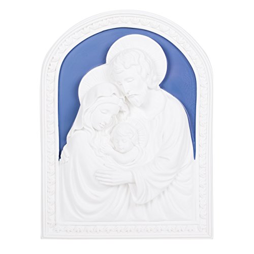 Roman - 7.5"H HOLY FAMILY WALL PLAQUE