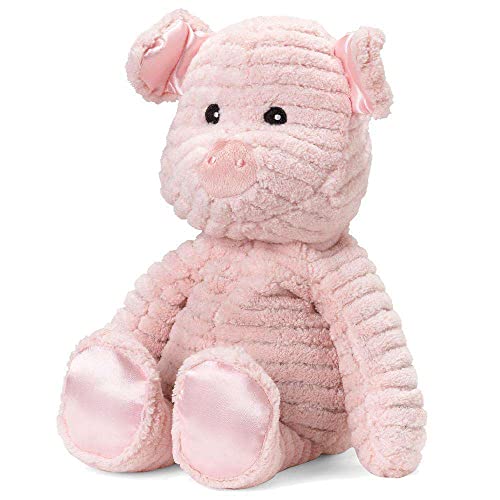 Intelex Pig Figure My First Warmies Kids Stuffed Animal Toy, 13 inch Height, Lavender Scent