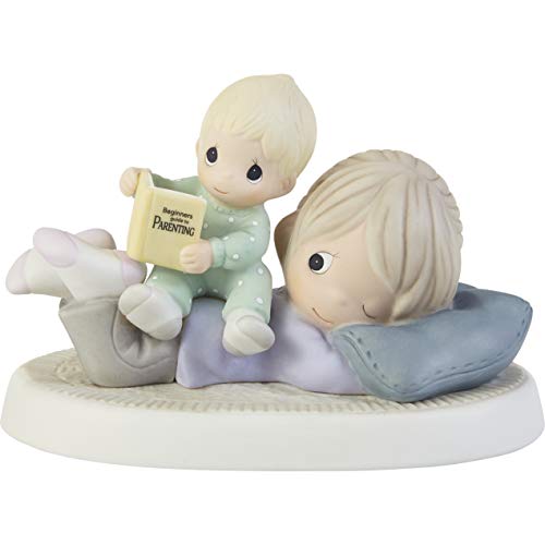 Precious Moments 203013 The Toughest Job Youll Ever Love Bisque Porcelain Figurine