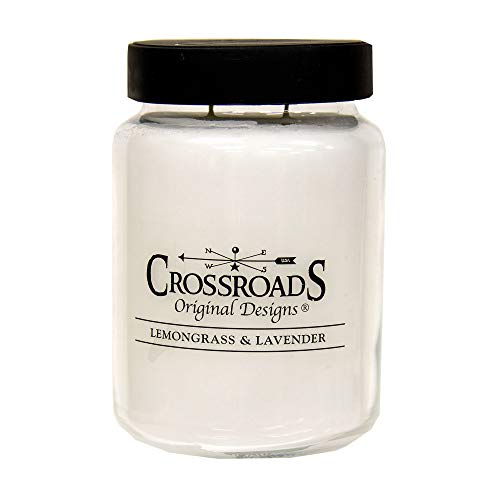 Crossroads Lemongrass & Lavender Jar Candle 26oz