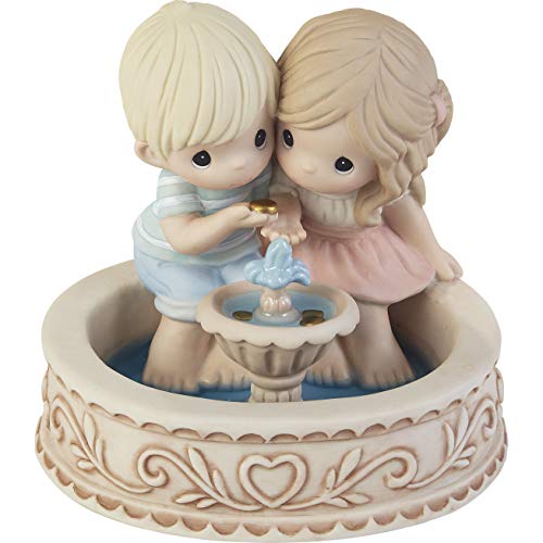 Precious Moments 203002 May All Our Wishes Come True Bisque Porcelain Figurine