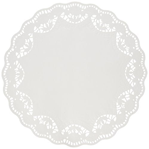 Amscan Amscam Doilies, 12", White