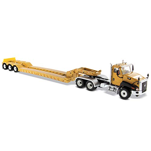 Cat Caterpillar CT660 Day Cab with XL 120 Low-Profile HDG Lowboy Trailer and Operator Core Classics Series 1/50 Diecast Model by Diecast Masters 85503 C