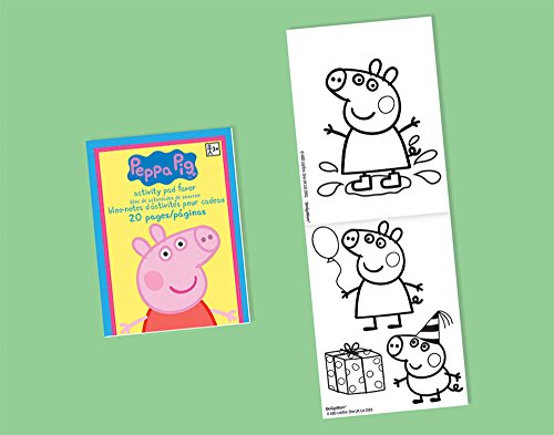 Amscan 397847 Peppa Pig Activity Pad | Party Favor | 1 piece