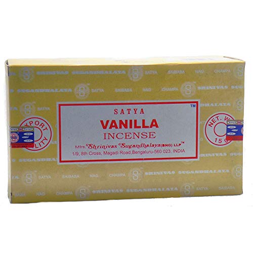 New Age Imports Satya Vanilla Incense Sticks (Pack of 120) (One Size) (Multicolored)
