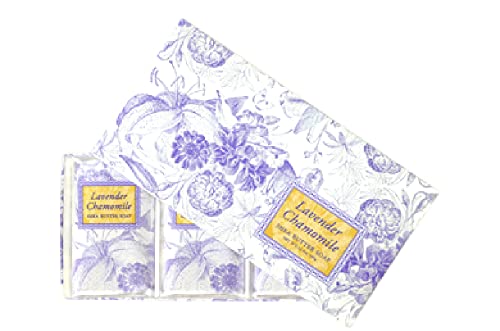 Greenwich Bay Trading Co. Shea Butter Soap, 12.9 Ounce, Lavender Chamomile, 3 Pack