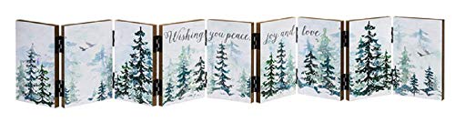 Ganz Wishing You Peace Joy and Love Accordion Signs, 9 Panels