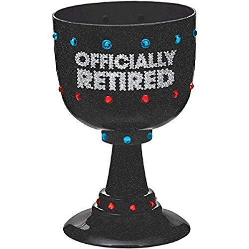 Amscan "Officially Retired" Party Cup, 26 oz.