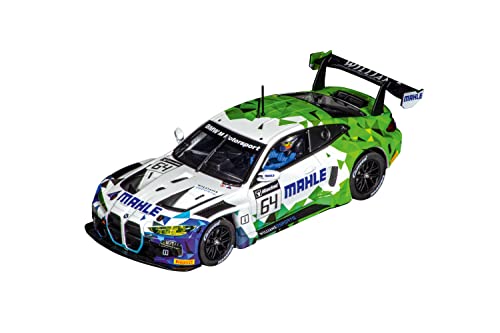Carrera 31011 BMW M4 GT3 Mahle Racing Team Digitale Nurburgring Langstrecken-Serie 2021 1:32 Scale Digital Slot Car Racing Vehicle Digital Slot Car Race Tracks