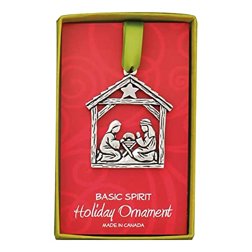 Basic Spirit Handcrafted Christmas Ornament - Nativity - Home D√Å√º√°cor, for Tree Decoration