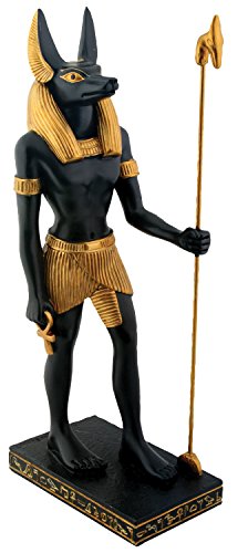 Pacific Trading YTC Egyptian Anubis - Collectible Figurine Statue Figure Sculpture Egypt Multi-colored