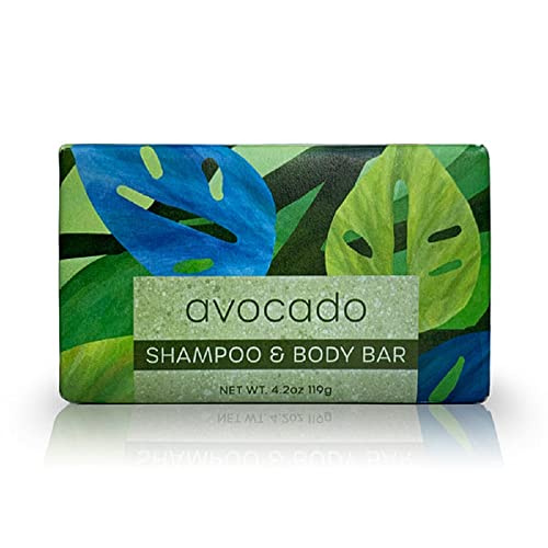 Greenwich Bay Trading Company 4.2 oz Shampoo and Body Bar (Shampoo & Body Bars Avocado)