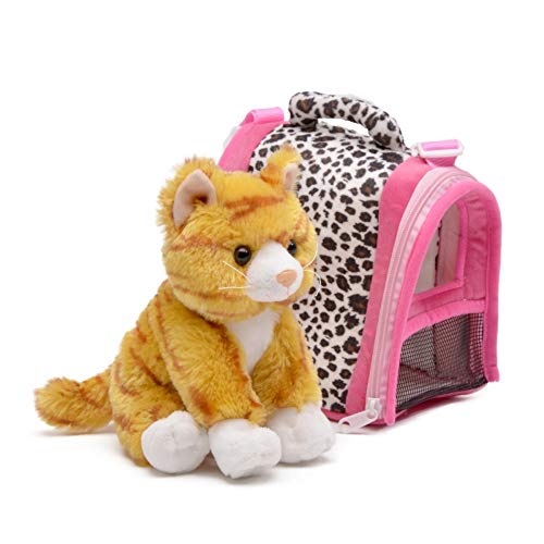 Unipak 2316CG-4 Tabby Meow in Pink House, 9-inch Height