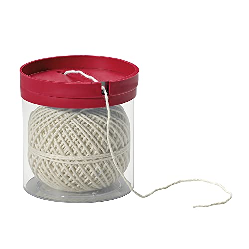 Frieling Kchenprofi Kitchen Twine with Acrylic Twine Dispenser, All-Purpose Cooking and Baking String