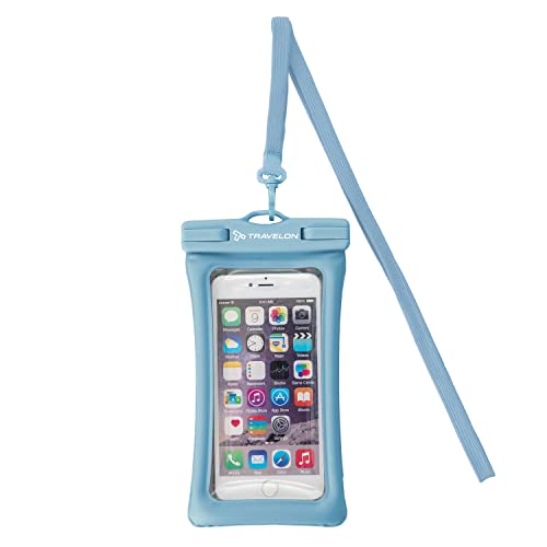 Travelon itFloats Waterproof Pouch, Blue, One Size