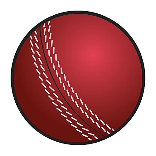 Beistle Red Cricket Ball Cutout - 1 Pc.