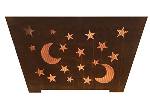 Esschert Design FF1004 Star and Moon Fire Basket