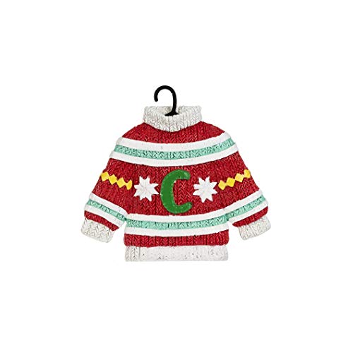 Ganz EX28763 Christmas Sweater Hanging Ornament, 3-inch Width (C)