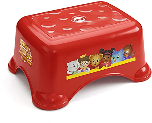 Fisher-Price Daniel Tiger's Neighborhood Stepstool - Daniel Tiger Themed Toddler Step Stool for Bathroom