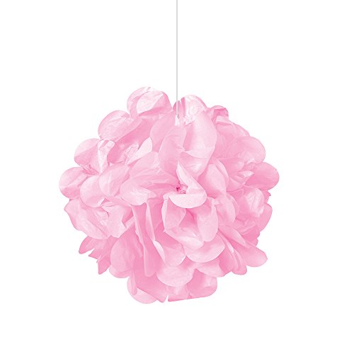 Unique Industries 64210 party decoration, 9", Light Pink