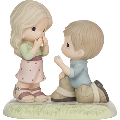 Precious Moments 222007 Will You Be Mine? Bisque Porcelain Figurine