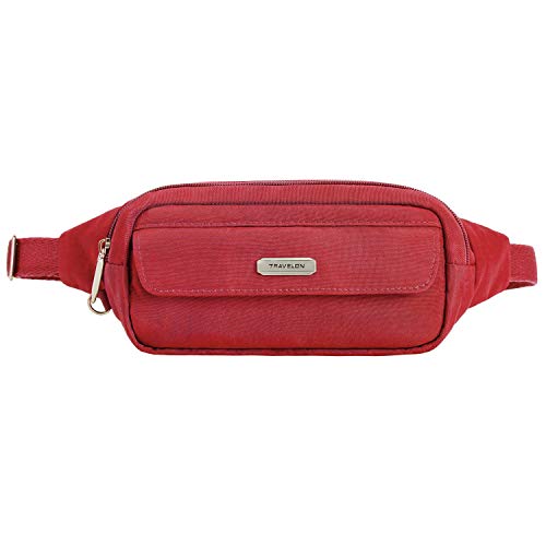 Travelon Essentials-Anti-Theft-Belt Bag, Poppy, One Size