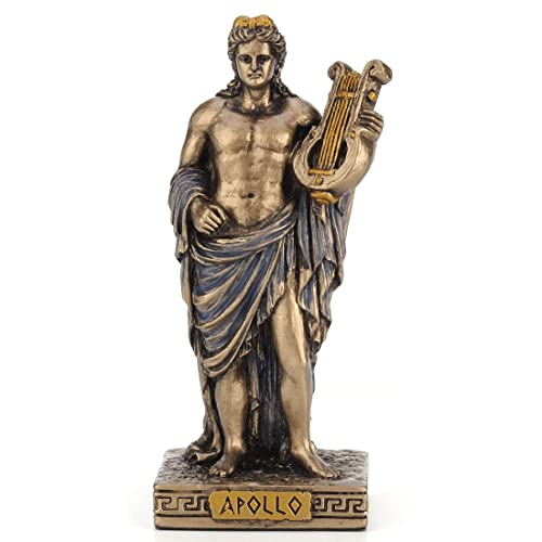Unicorn Studio Veronese Design Greek Gods Miniature Figurine (Apollo, Bronze)