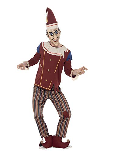 Smiffys Men M-US Size 38"-40" Possessed Punch Costume, Multi-Colour