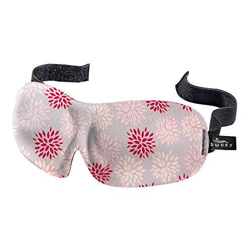 Bucky 40 Blinks No Pressure Beauty & Travel Eye Masks, Ruby Pop