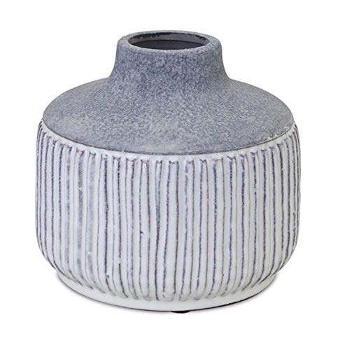 Melrose 82110 Terra Cotta Vase, 6.5-inch Diameter