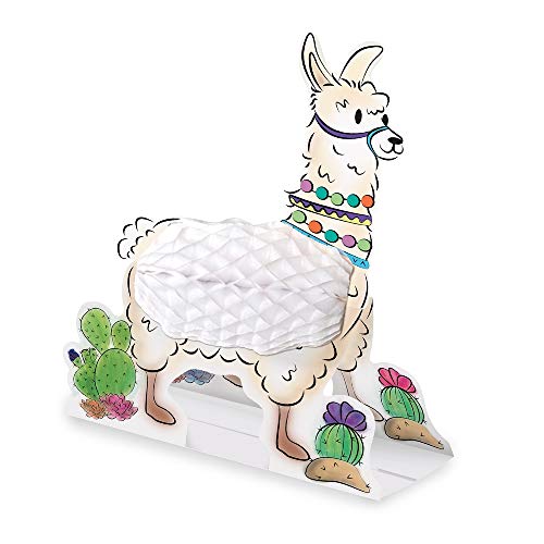 Beistle Llama Centerpiece Holiday Display