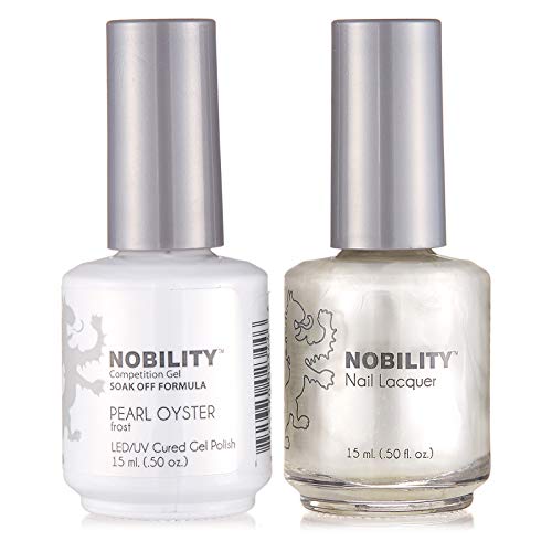 Lechat Nobility ‚Äì Gel Polish & Nail Lacquer Set - Collection 1-0.5oz (Pearl Oyster NBCS026)