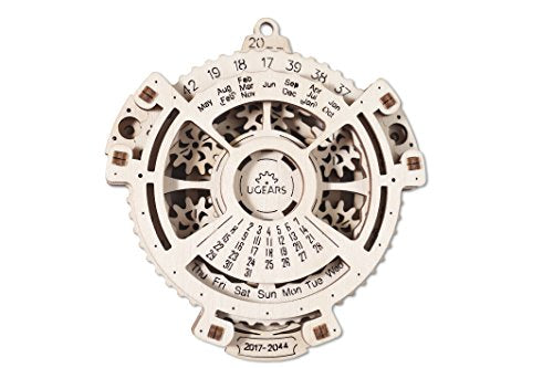 Ukidz UGears date Navigator Wooden Mechanical Model