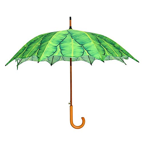 Esschert Design USA TP336 Banana Leaf Umbrella, Green