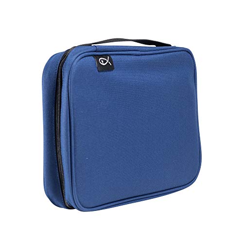 Divinity Boutique Bible Cover Basic Navy - Large (21431)