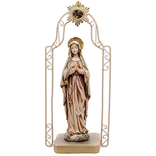 Comfy Hour The Story of Jesus Nativity Scene Collection 11" Religious Praying Virgin Mary Statue, The Blessed Mother of The Immaculate Concepcion Home Madonna Figurine, Polyresin