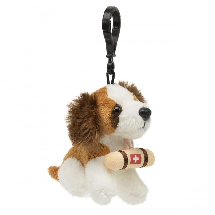 Unipak 1177SB-K St. Bernard Dog Plush Key Holder, 3.5-inch Height