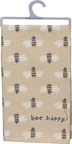 Primitives by Kathy Bee Happy Dish Towel