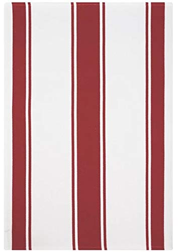 M√úkitchen Towl - Cotton Stripe - Cabernet