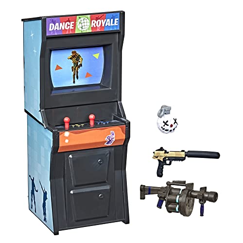 Hasbro FORTNITE Victory Royale Series Arcade Collection Blue Arcade Machine Collectible Toy with Accessories - Ages 8 and Up, 6-inch