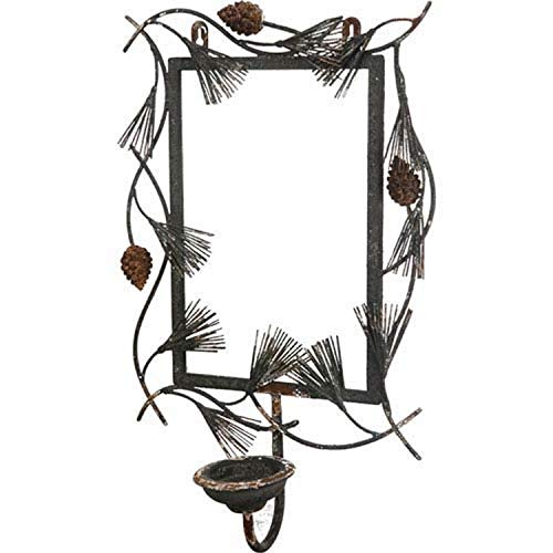 A&B Home Group FD38564 Candle Holder, Black