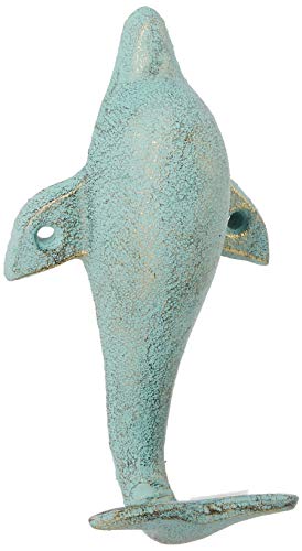 Abbott Collection  27-IRON AGE/358 Dolphin Wall Hook