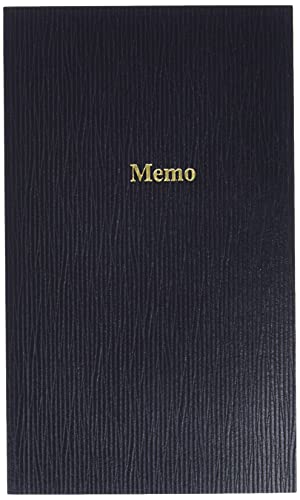 Rediform Blueline Memo Pad 6.75x4-Inch 100 Pages, Black (A385)