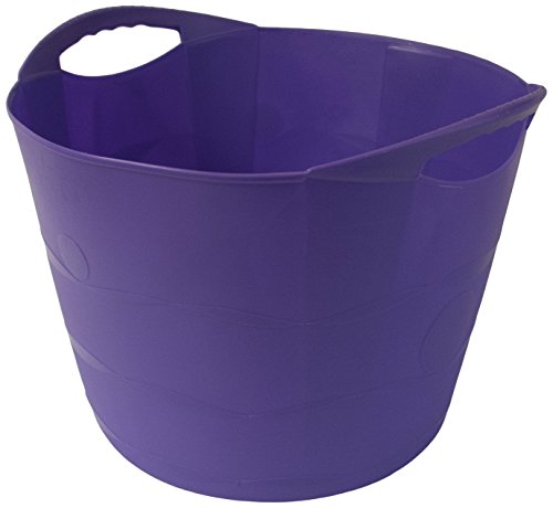 Garden Works TuffTote Multi-Use Bucket, Violet, 3.5 gal