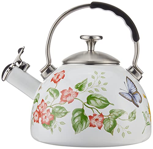 Lenox Butterfly Meadow Tea Kettle, 3.00 LB, Multi