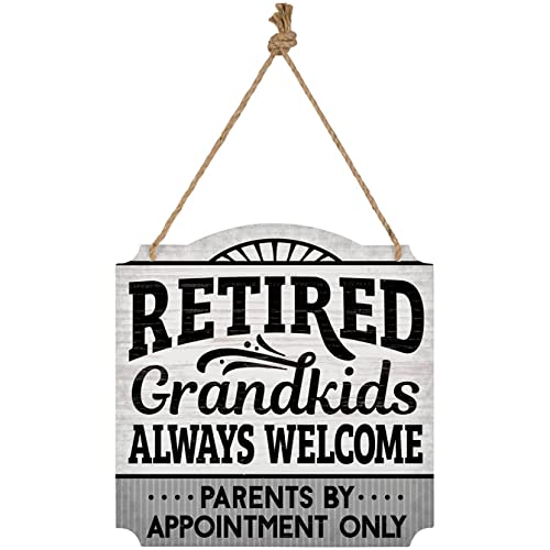 Carson Home 24635 "Retired Grandkids" Metal Wall D√©cor, 12-inch Length