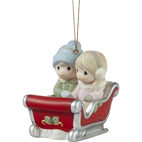 Precious Moments 231034 A Cozy Ride by Your Side Porcelain Ornament