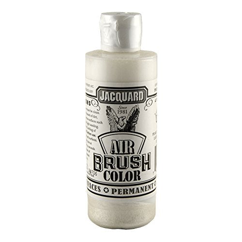 Jacquard Airbrush Color 4Oz Metallic White