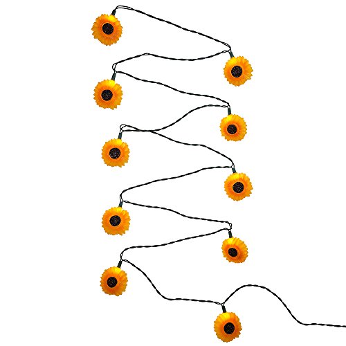 Kurt Adler UL4248 UL 10-Light Sunflower Light Set