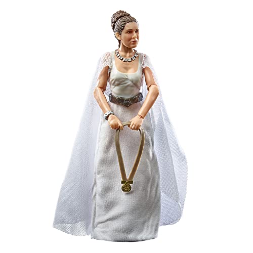 Hasbro Star Wars The Black Series Princess Leia Organa (Yavin 4) Toy 6-Inch-Scale A New Hope Collectible Action Figure, Kids 4 and Up F1876
